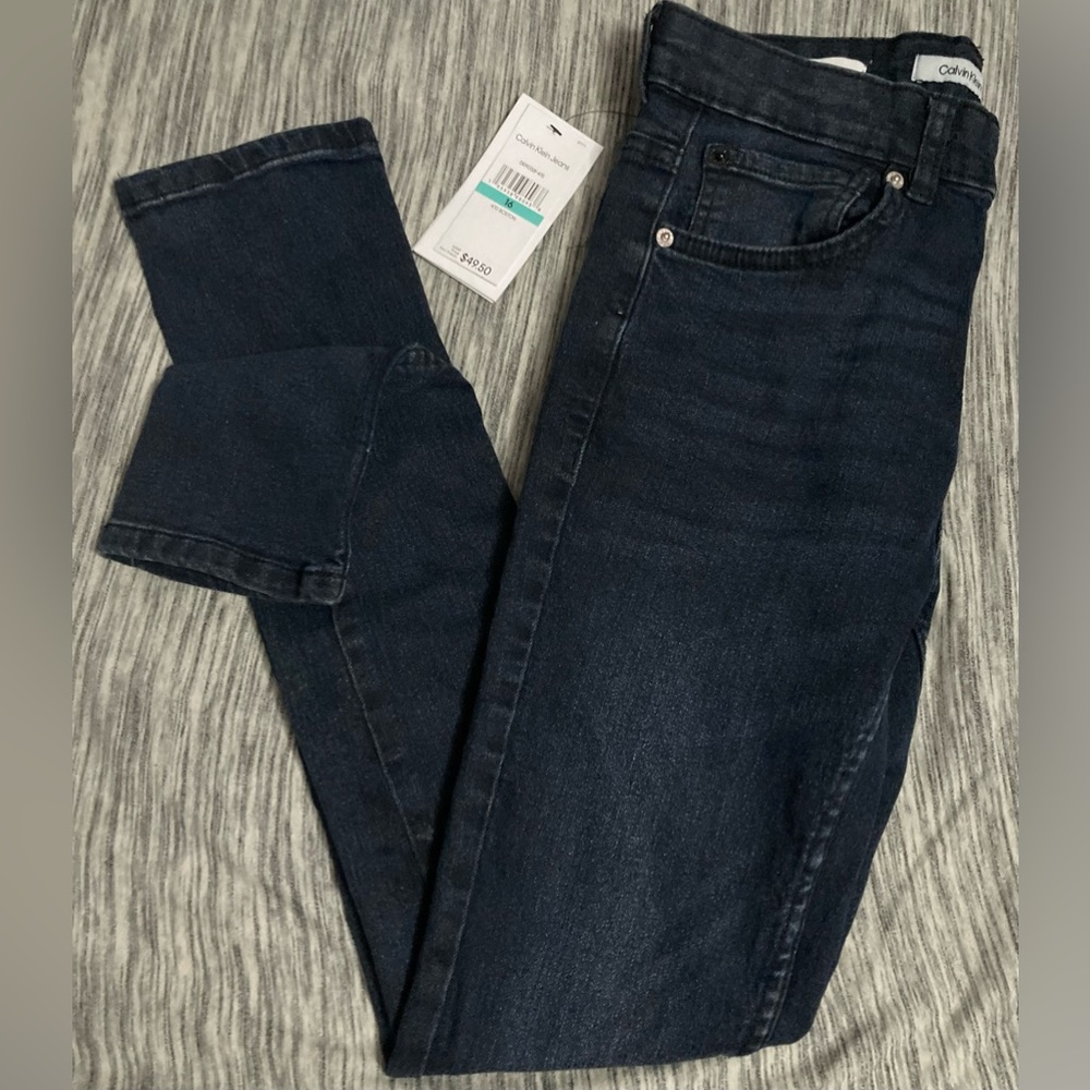 Boys Size 16 Skinny Calvin Klein Jeans